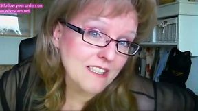Chubby Mature German gets off hard on cam