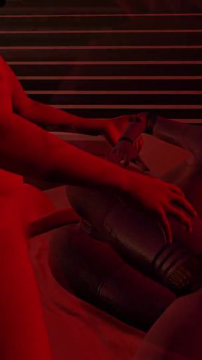 Thrilling moment from &quot;Twins Sex scene in Atomic Heart l 3d animation&quot;