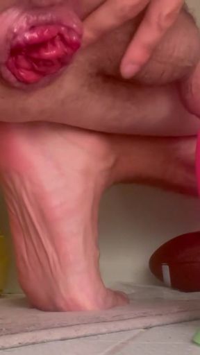 Powerful moment from &quot;Extreme prolapse and punch fisting sissy twinks rosebud&quot;