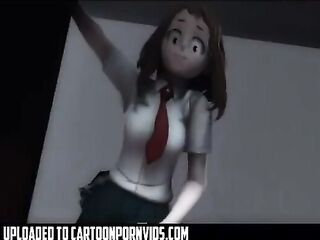 ASUI'S NEW QUIRK! FUTANARI TSUYU X URARAKA