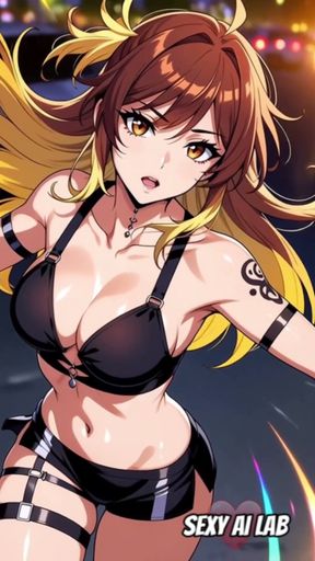 Sexy Anime Vixens &amp; High-Octane Rides Compilation   Clip 3