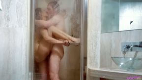 Wet Steamy Shower Morning Sex Gives a Passionate Couple the Perfect Start to the Day