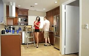 step-mom teaches sex lessons to her