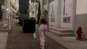 Teen tourist PinaXpress gets her ass pounded in the city