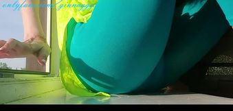 Foot Massage Wet Feet Slippery Toes Light Foot Strokes Beautiful Nails Pedicure Sexy Ginnagg