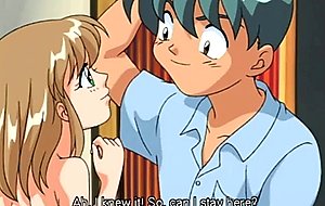 Hentai cutie self masturbation and bj a cock
