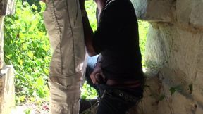 Twink straight suck xxl ebony cock