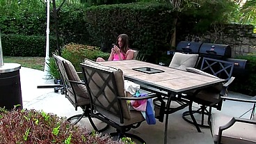 Elena Koshka Squirts During Doggy and Reverse Cowgirl