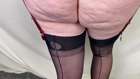 Mrs Mature Feet Wearing Her Original Harmony Points