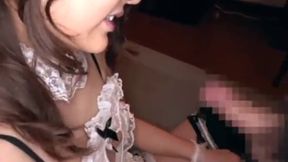 Amazing POV Sex Party With A Tall Seductive Maid In An Erotic Costume Adventure