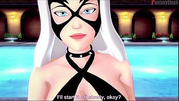 Felicia Hardy (black cat) bikini sex - POV - Marvel spiderman - Thanks
