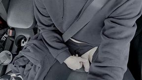 Sexyfilomena Masturbates While Driving Her Car