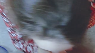 Pregnant Busty Step Sister Sucked Dick And Get Cumshot face,Panda Style,POV