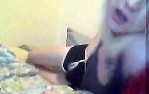 Skinny teen tranny webcam solo