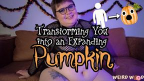 Witch Transforms You into an Expanding Pumpkin