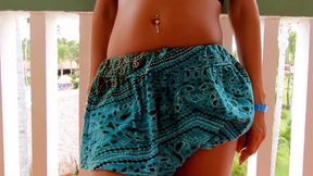 My First Holiday Fuck on Balkon