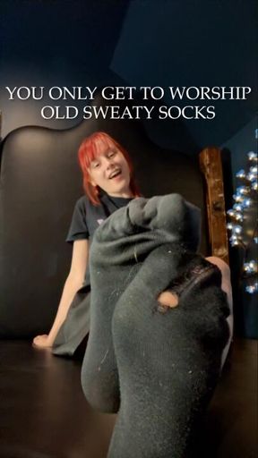 You Only Get To Worship Old Sweaty Socks