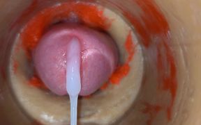 Camera Deep Inside Tight Pussy Captures Huge Cum Explosion 4K