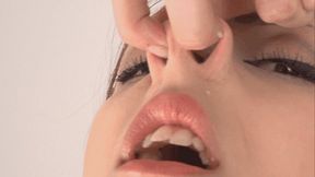 Ariane long nose pinching (PART 1) (MOBILE VERSION MP4)