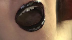 Black Lipstick Tease