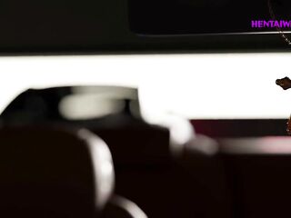 Unexpected Hard Sex in the Car with my Slutty Stepmom - CG Hentai HQ