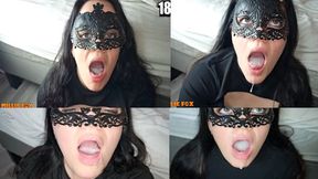 Amateur MILF Swallows 20 Loads of CUM - Millie Fox