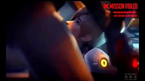 Anime Sorceress Seduces Clumsy Otaku with Magical Blowjob Fantasy