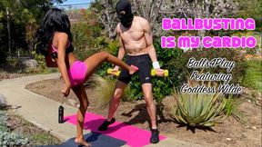 Ballbusting is my Cardio