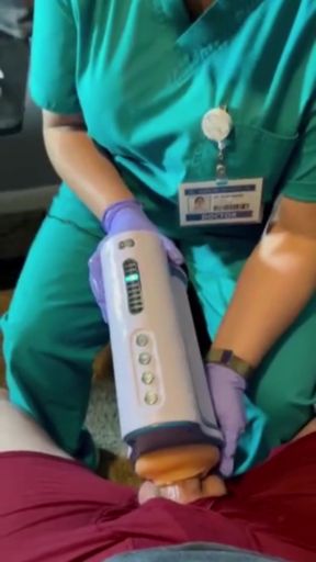 Spectacular moment from &quot;Sperm bank nurse recognized me and offered to help with machine&quot;