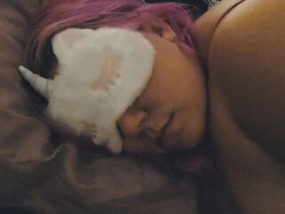 This Slut Gets Suprise Breakfast in Couch