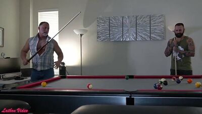 Rick Kelson and Xander Fierro are fucking after a pool game