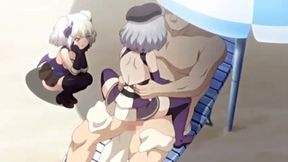 Knight Of Erin 2 - Petite Hentai Succubus Has A Public Fuck On The Beach