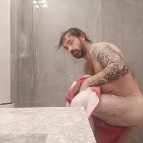 First time shower show.