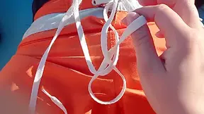 Female Pov Touch The Penis/ Outdoor Jerking Dick/ Public Playing With Dick