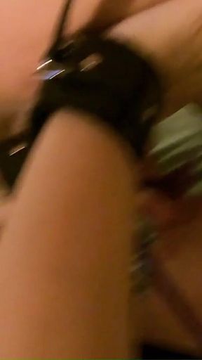 Kinky Couple Curvy Big Ass MILF Wife - Bondage in the Bedroom Fun POV