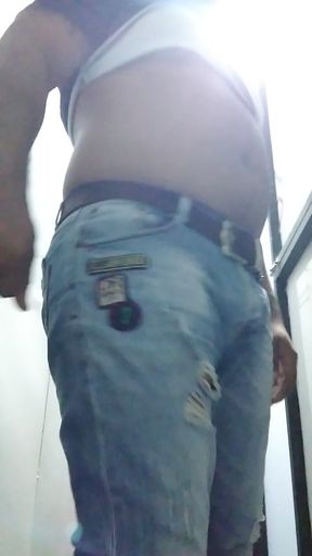 My Dick Under the Jeans Is Ready to Fuck