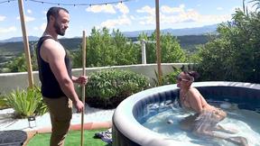 ”Elektra, 22, invites her gardener to the party...”