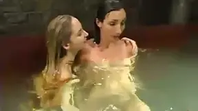 Wenona Submerged in Bathtub during Steamy BDSM Scene