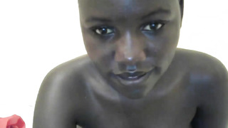 African Cam Model With Perfect Tits