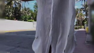 Hot Blonde Babe Strips Down Publicly And Gets Fucked By A Black Stud In Paris