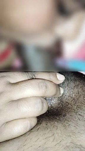 Unforgettable moment from &quot;Newly married Desi Indian husband and wife give each other the pleasure of oral sex Part-2&quot;