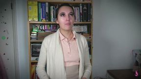 Librarian Humiliates Your Tiny Cock!