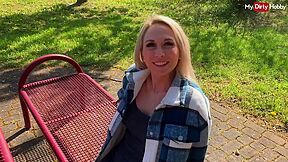 Blonde Babes Horny For Outdoor Fisting & Creampie German Amateurs - Miley Weasel