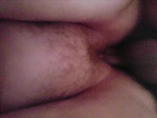 Close Up View of My Bushy Cunt Banged Doggy style