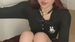 A boring morning turns into a full day of bondage