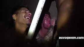 Triple Penetration Thrills: Twink Conquers Three Massive Cocks – GayPornHub 18+