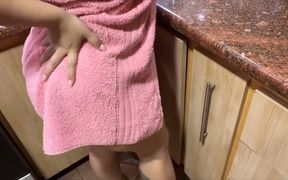 Hot Mother-in-law Stays Home Alone with Son-in-law. What a Big Ass!