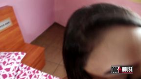 a novinha de 19 anos - michelly beatriz engasgou com a gozada do ator