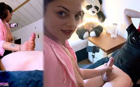 I Gave My Husband a Relaxed and Fun Selfie Handjob