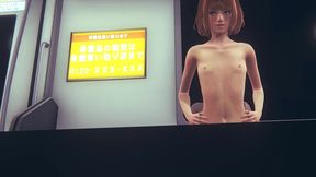 yaoi femboy - natthan femboy sex in train part 3 - sissy crossdress japanese asian manga anime film game porn